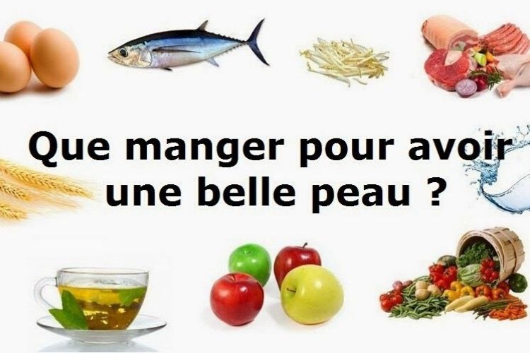 que manger pour avoir une belle peau sans boutons