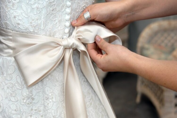 tissu robe de mariée