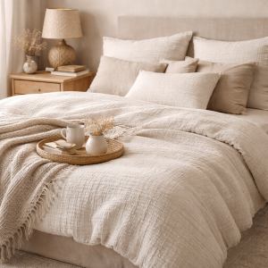 La gaze de coton le textile tendance qui allie confort, style et légèreté