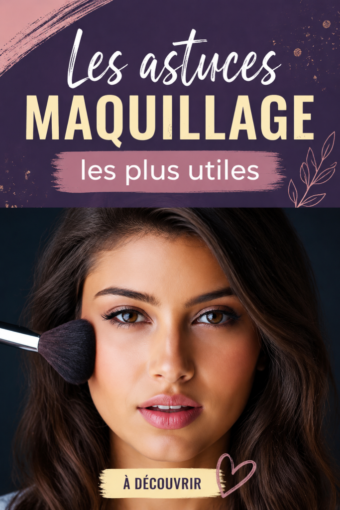 Un visage maquillé dans un style naturel mettant en avant des astuces maquillages