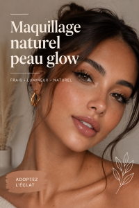 Maquillage naturel pour une peau radieuse